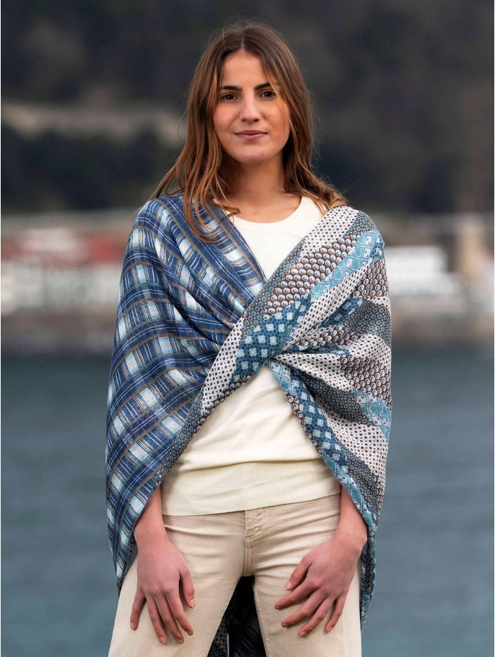 Modal double foulard CHE1719F