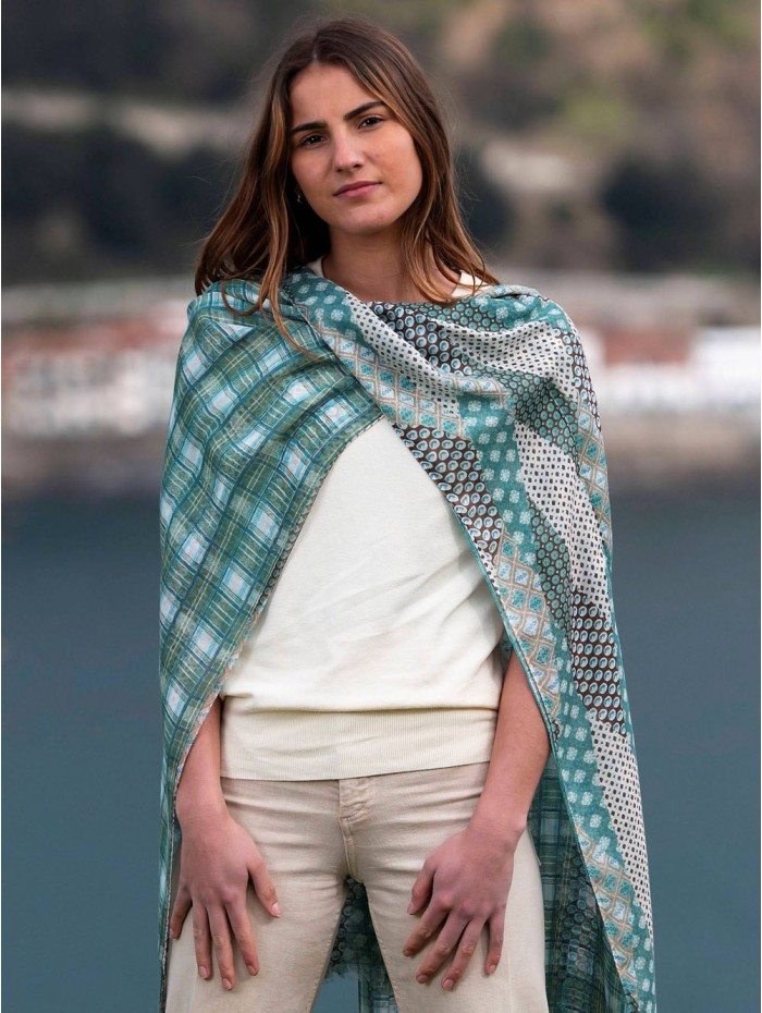 Modal double foulard CHE1719F