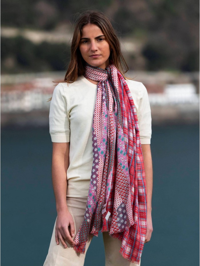 Modal double foulard CHE1719F