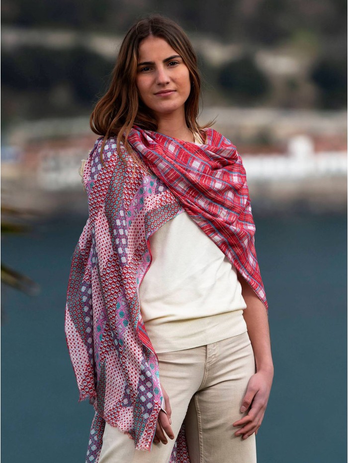 Modal double foulard CHE1719F