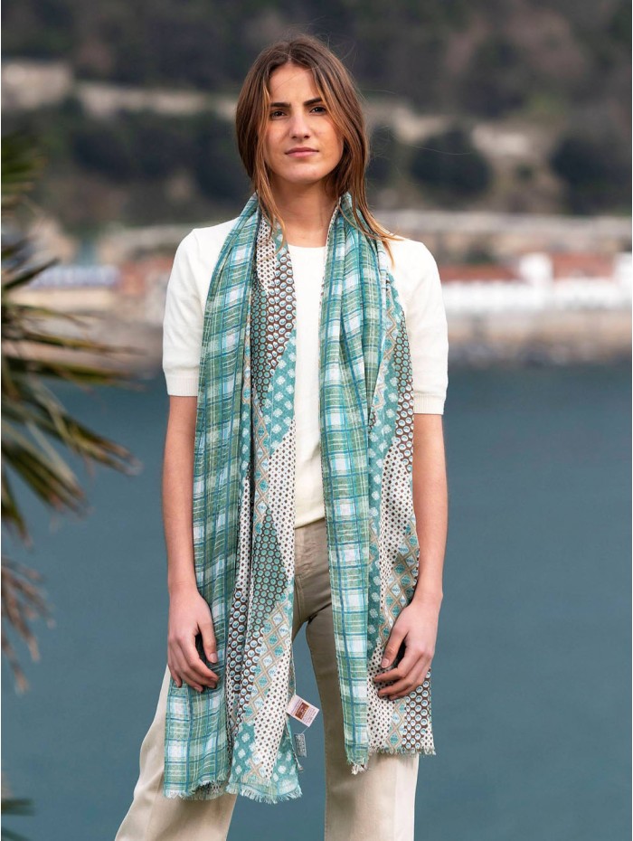 Modal double foulard CHE1719F