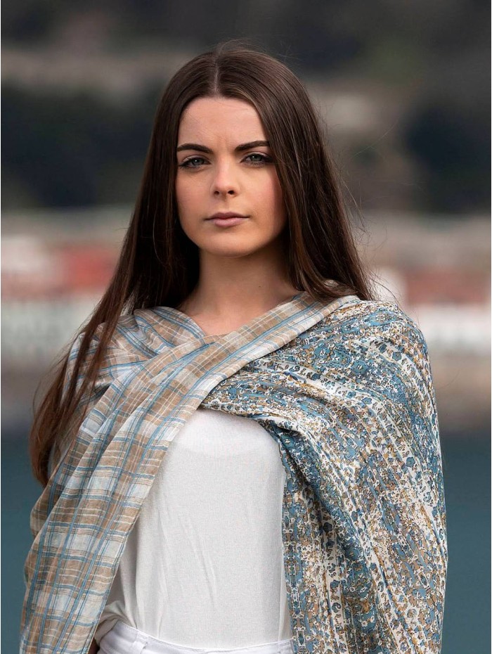 Modal double foulard CHE1716F