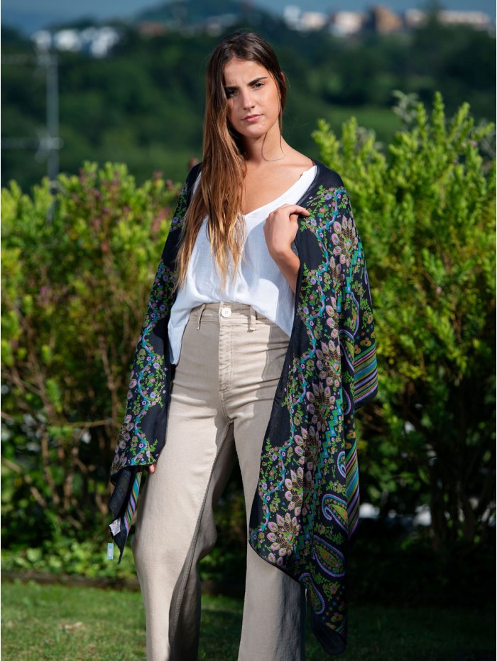 Foulard double en modal AMD35CD