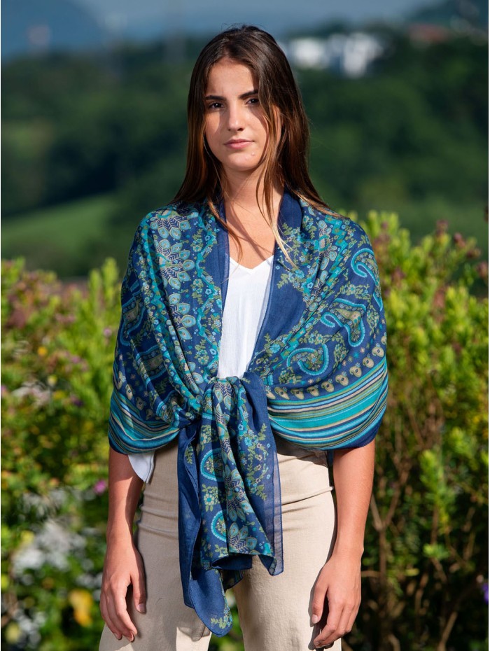 Foulard double en modal AMD35CD