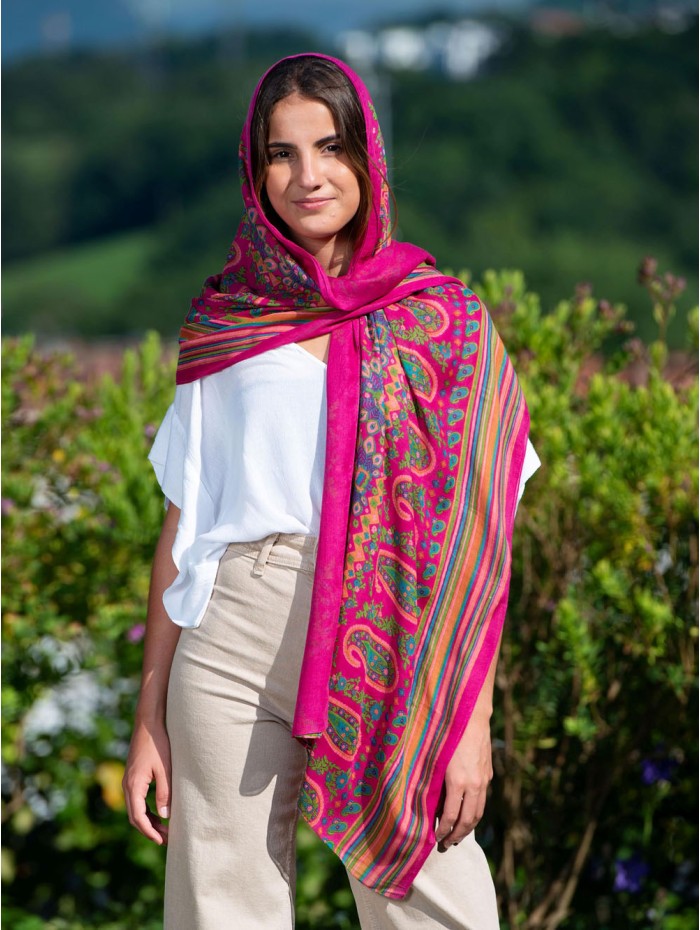 Foulard double en modal AMD35CD