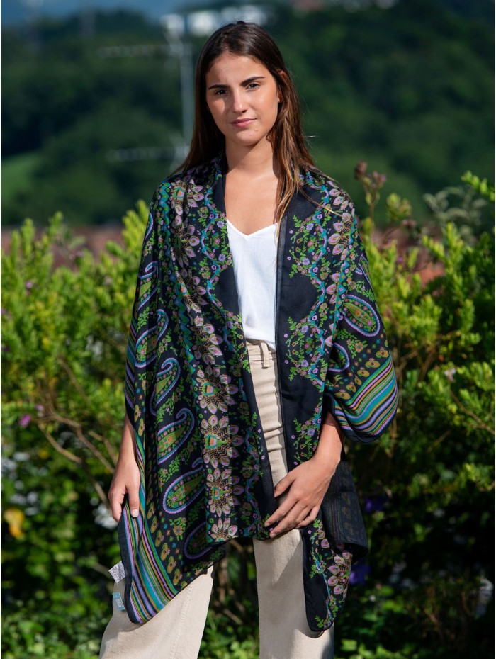 Foulard double en modal AMD35CD