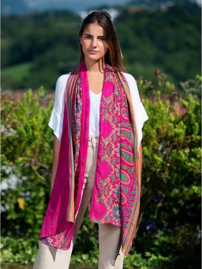 Foulard double en modal AMD35CD