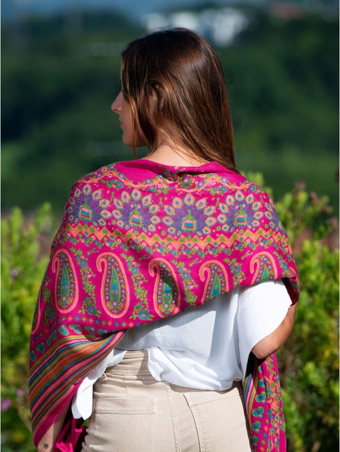 Foulard double en modal AMD35CD