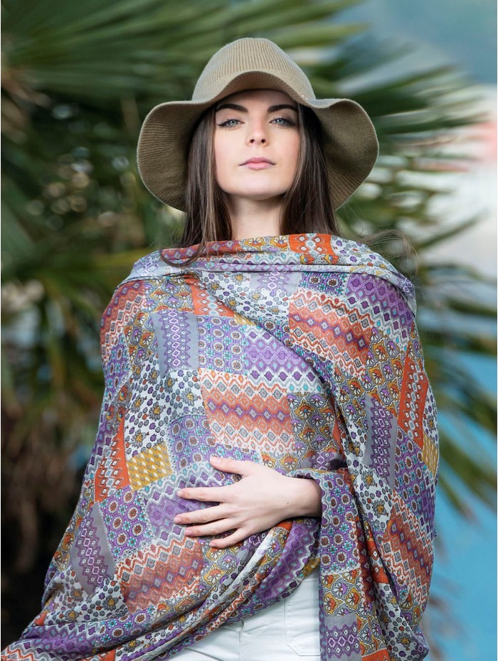 Viscose shawl ALK05C