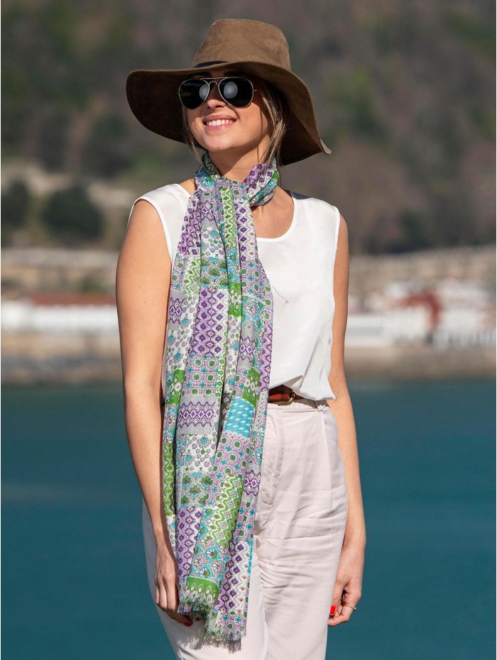 Foulard en viscose ALK05F