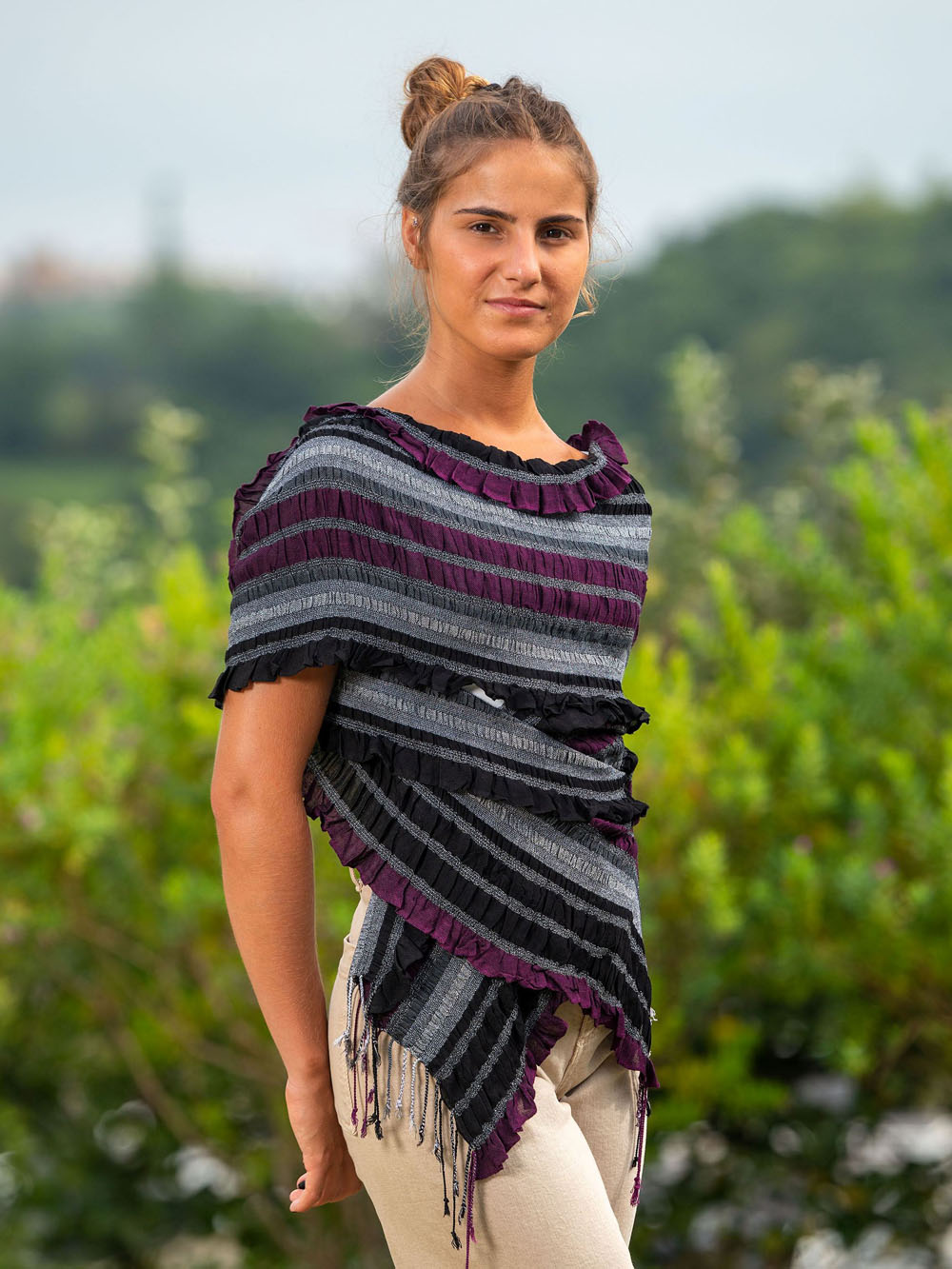 Foulard en viscose CDT243C