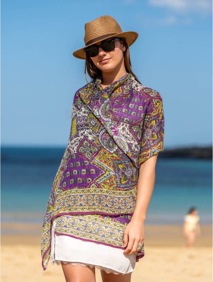 Foulard en viscose CDT233C