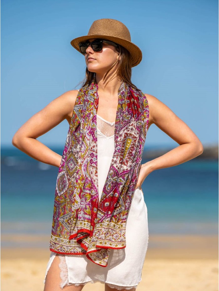 Foulard en viscose CDT233C