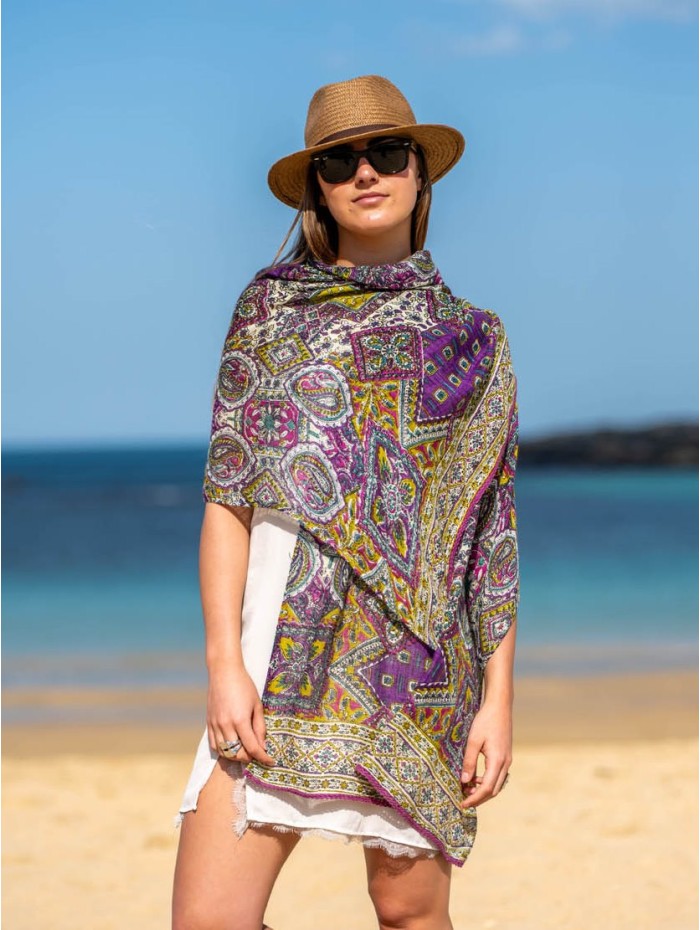 Foulard en viscose CDT233C