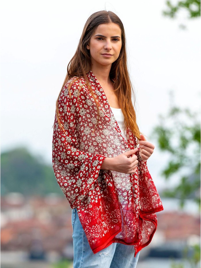 Viscose foulard CDT232C