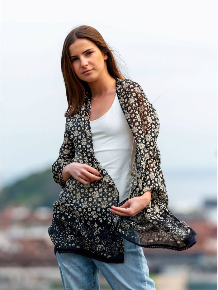 Viscose foulard CDT232C