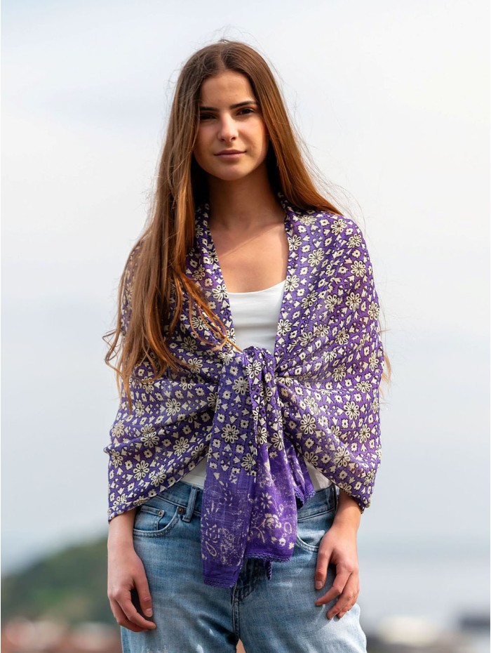 Viscose foulard CDT232C