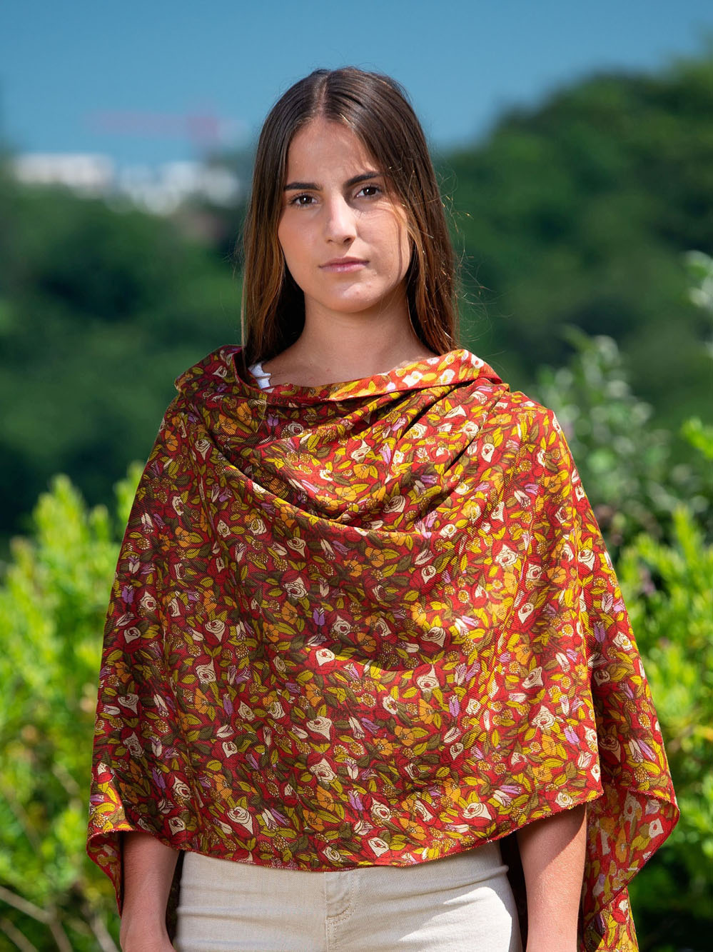 Foulard en viscose CDT136C