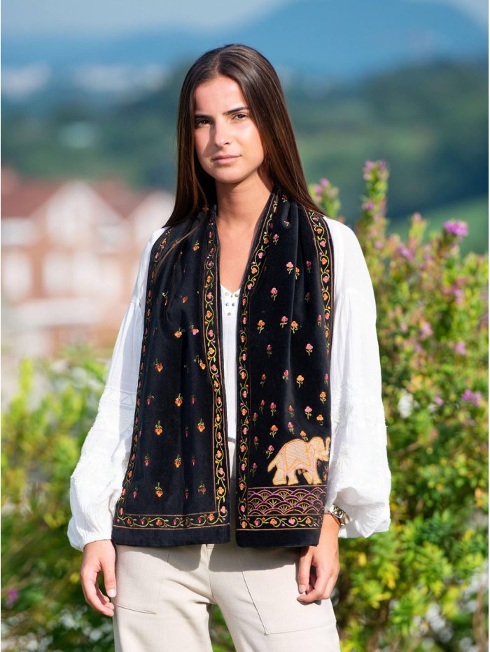 Foulard en velours CDT63C