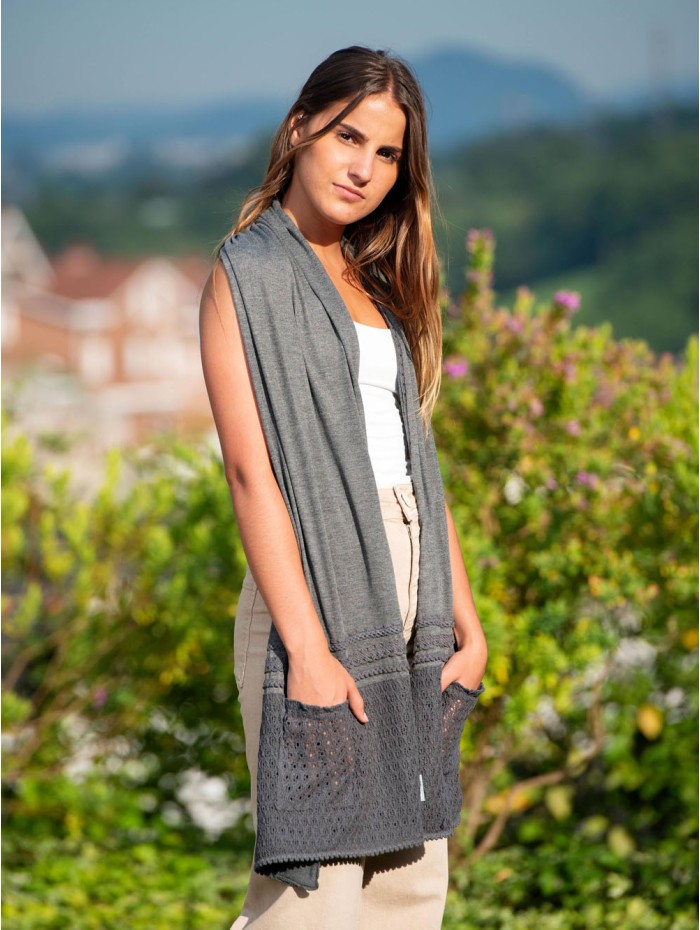 Viscose shawl RIZ39C