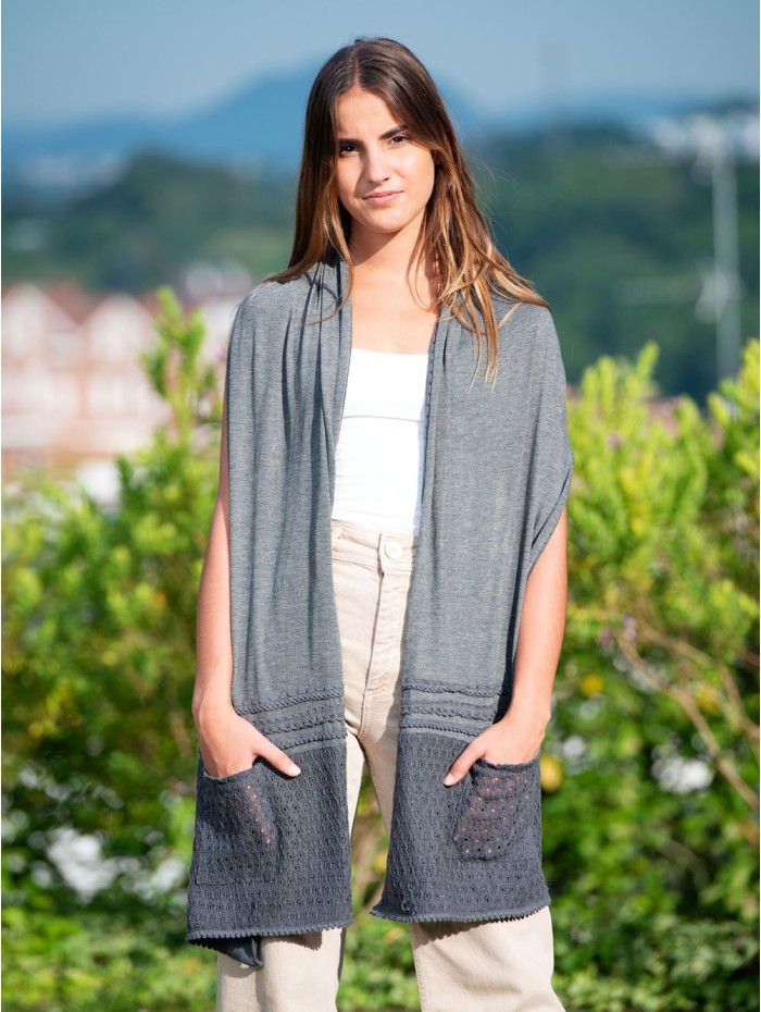 Viscose shawl RIZ39C