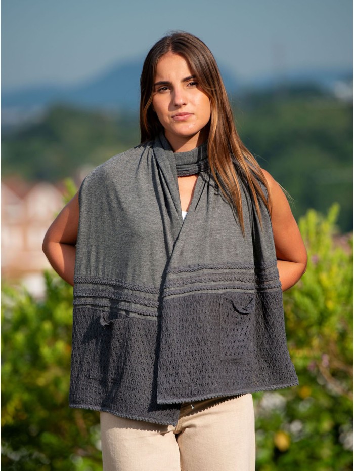 Viscose shawl RIZ39C