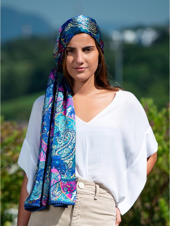 Fular estampado RIZ36F