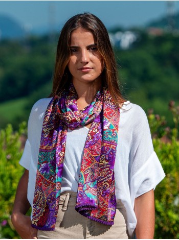 Fular estampado RIZ36F