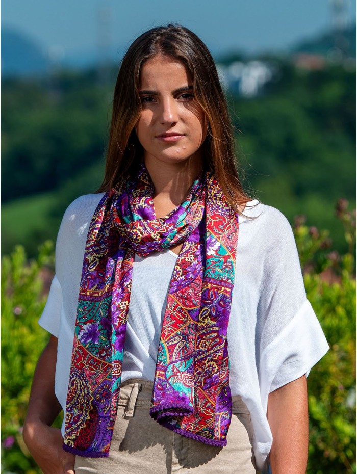 Fular estampado RIZ36F