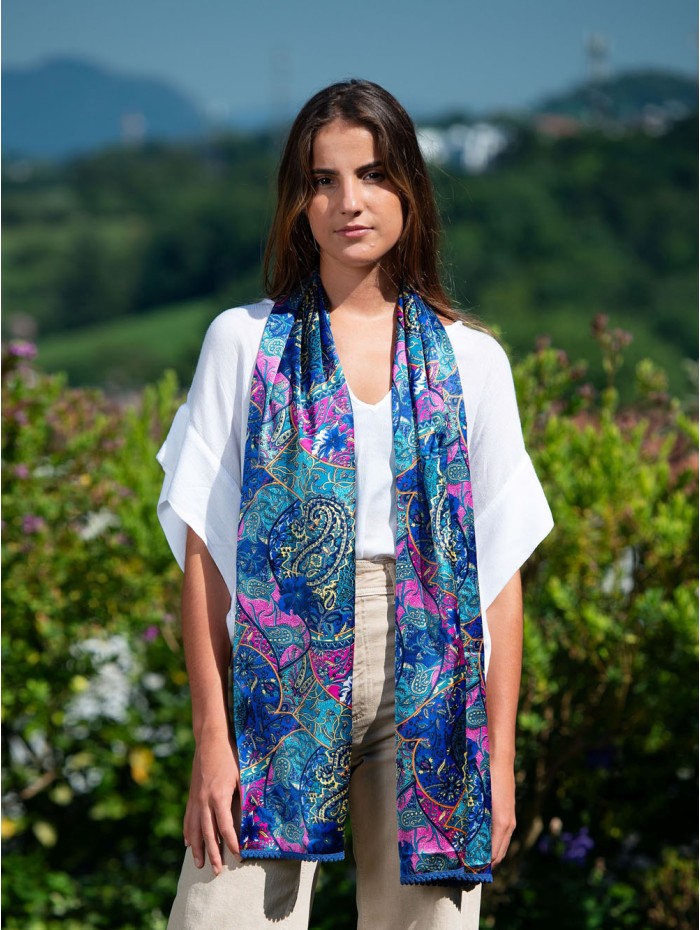 Fular estampado RIZ36F