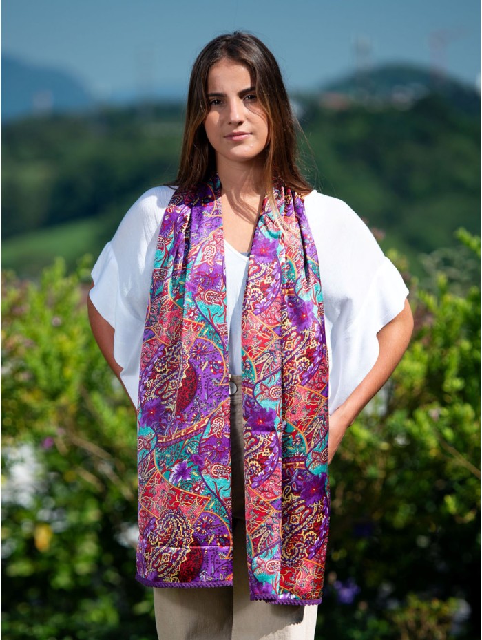 Fular estampado RIZ36F