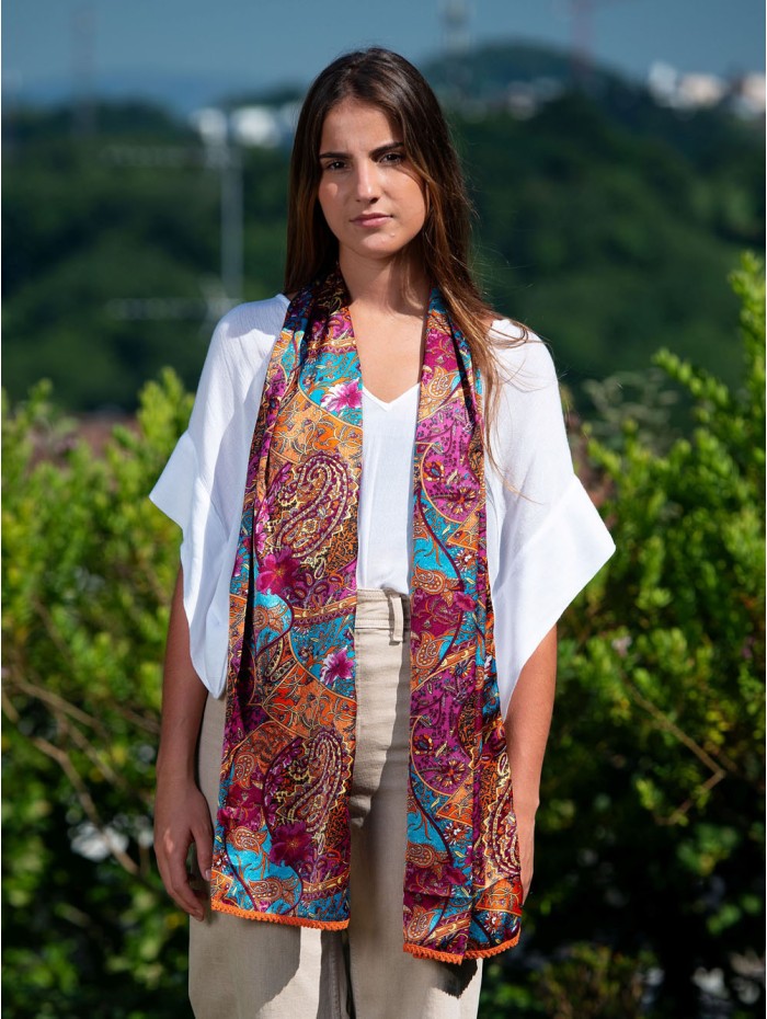 Fular estampado RIZ36F