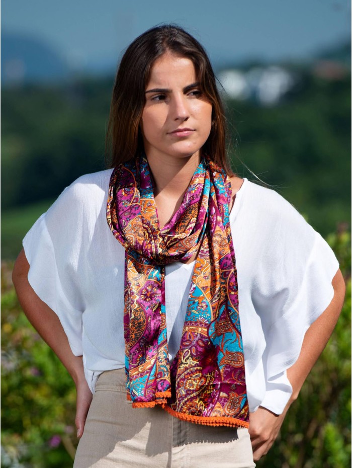 Fular estampado RIZ36F