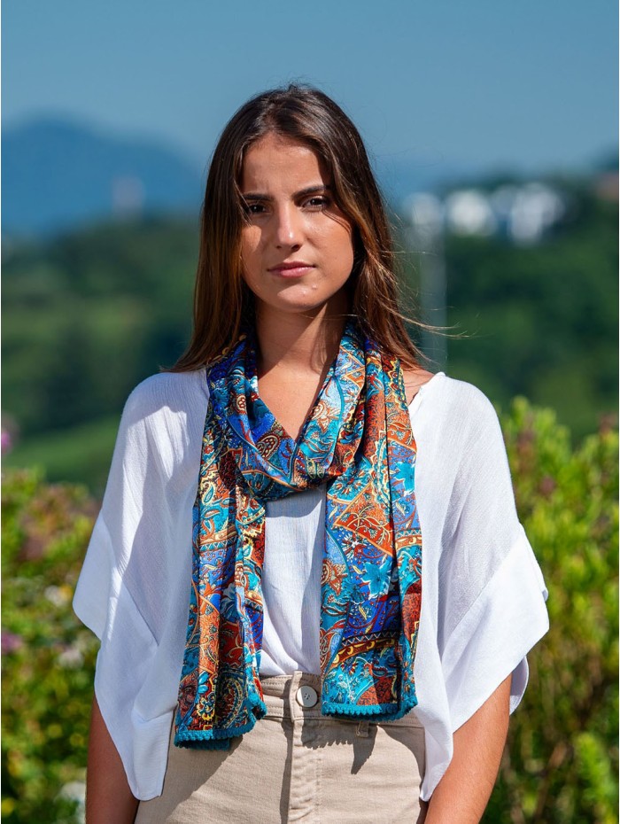 Fular estampado RIZ36F
