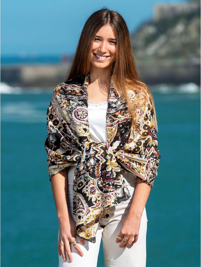 Foulard en viscose ATU47C
