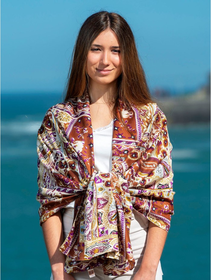 Foulard en viscose ATU47C