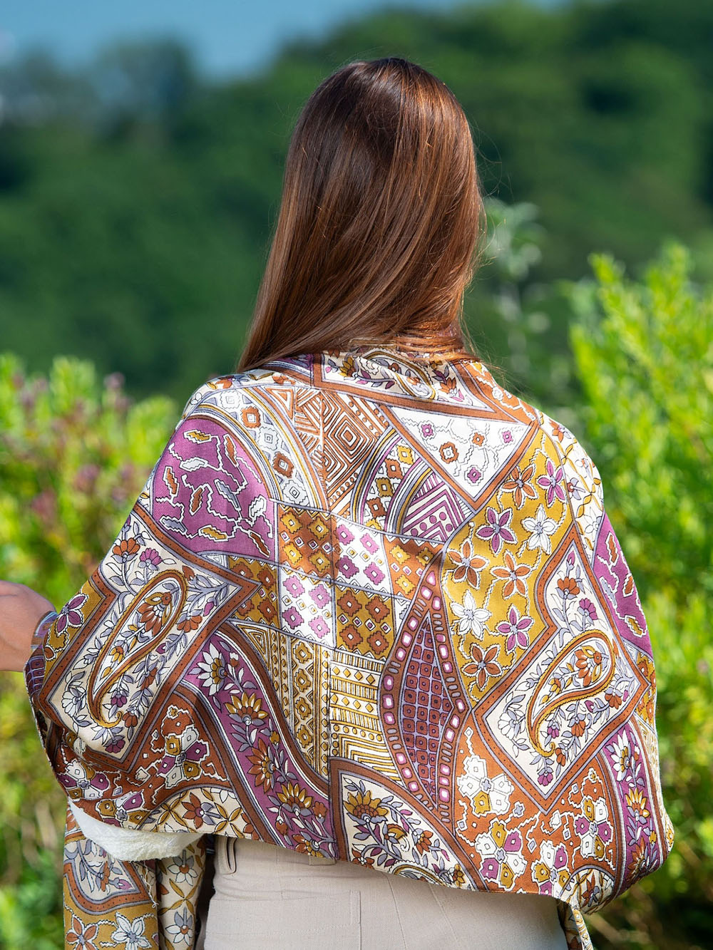 Foulard en viscose ATU46C