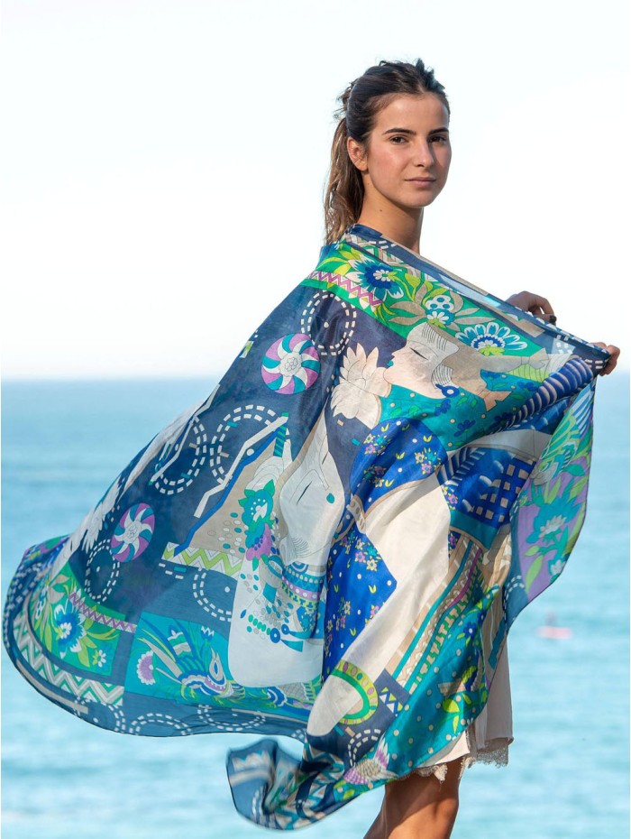 Silk foulard ASK207C