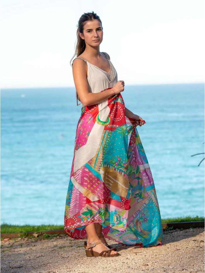 Silk foulard ASK207C