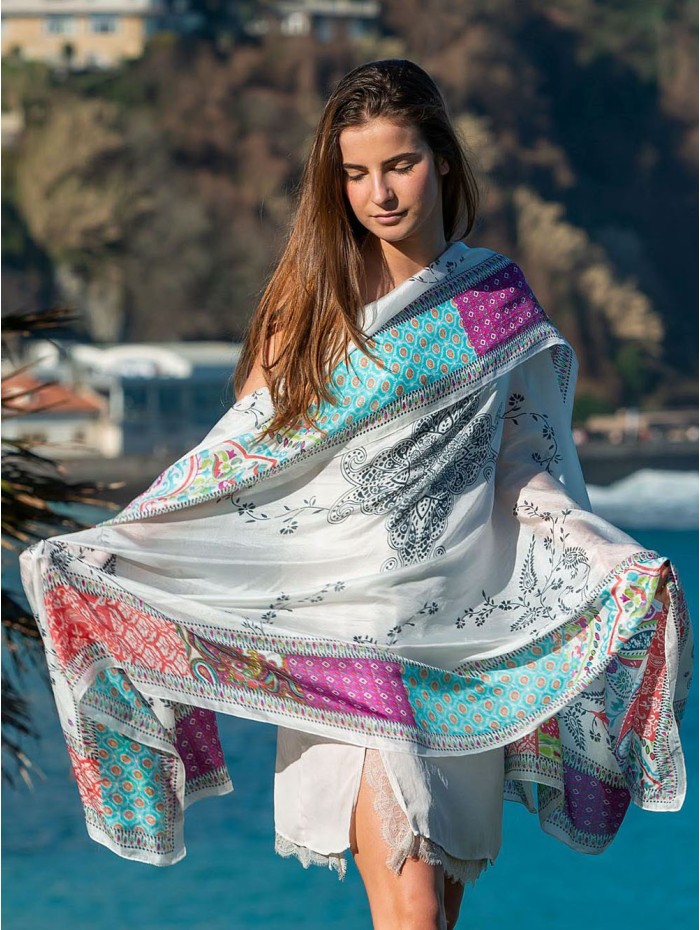 Silk foulard ASK204C
