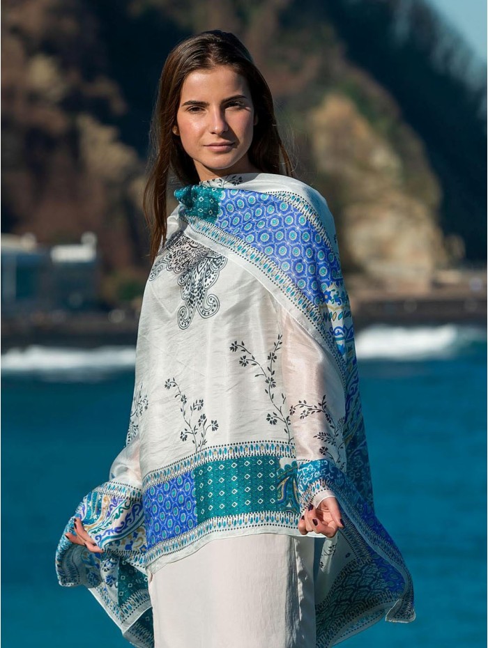 Foulard en soie ASK204C