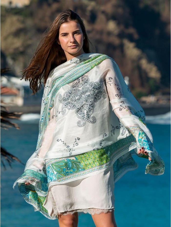 Foulard en soie ASK204C
