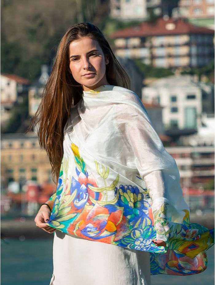 Silk foulard ASK161C
