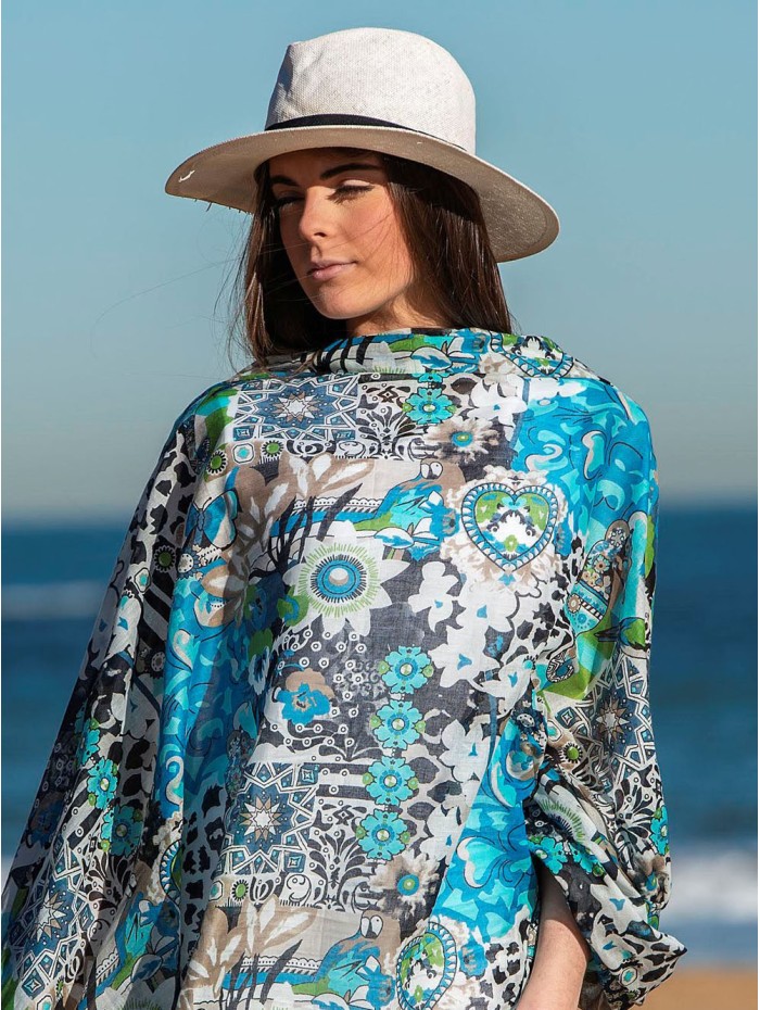 Cotton shawl-sarong ACT98C