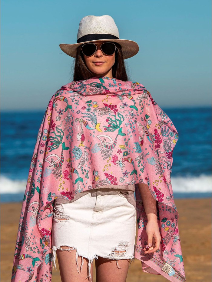 Cotton shawl-sarong ACT95C