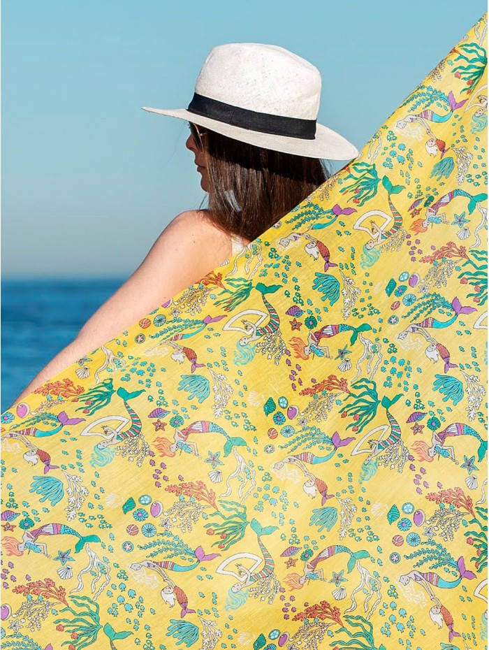 Cotton shawl-sarong ACT95C