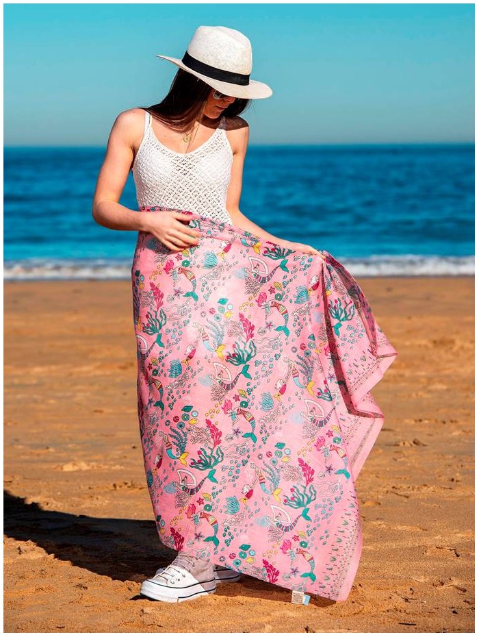 Cotton shawl-sarong ACT95C