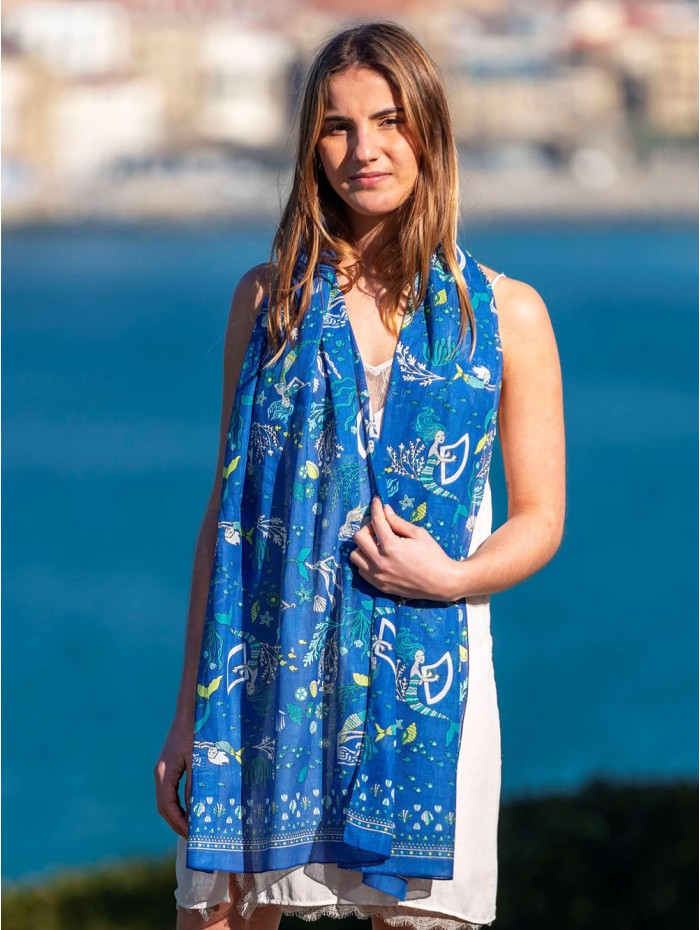 Foulard en coton ACT95F