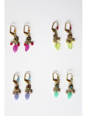 Pendientes PENJAN449 - Pack de 4 colores