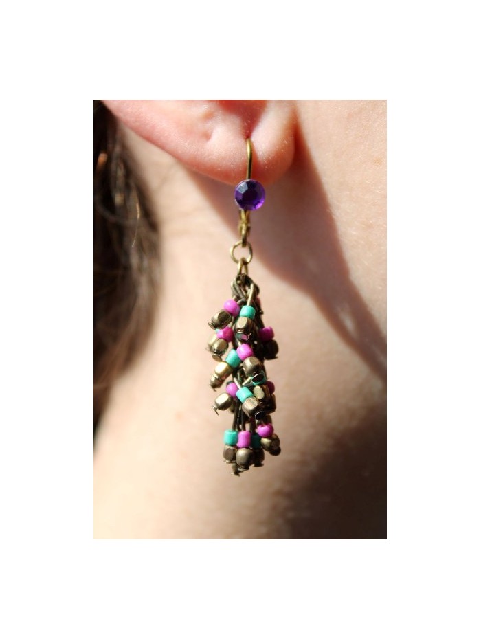 Pendientes PENJAN588D - Pack de 4 colores